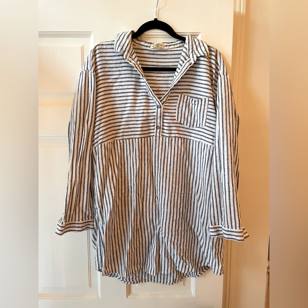 Rag Poets Striped Tunic